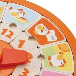 Jouet Horloge éducative Sevi 1831 - Jouets En Bois -Bois Jouets Magasin jouet horloge educative sevi 1831 jouets en bois 3