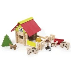 Jouet Jeujura Petite Ferme Avec Animaux (70pcs) | Ref: 8051 - Jouets Ecologiques
