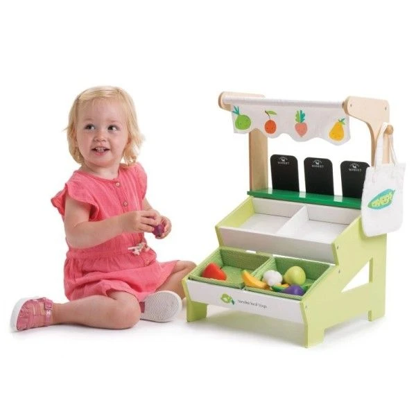 Jouet Marchande En Bois Étal De Marché Tender Leaf Toys® - Jouets Imitation 6 Jouet Marchande En Bois Étal De Marché Tender Leaf Toys® - Jouets Imitation – Image 4