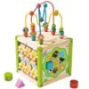 Jouet Mon Premier Cube D'activités EverEarth® - Jouets Bois -Bois Jouets Magasin jouet mon premier cube d activites everearth jouets bois