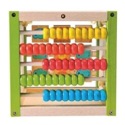 Jouet Mon Premier Cube D'activités EverEarth® - Jouets Bois -Bois Jouets Magasin jouet mon premier cube d activites everearth jouets bois 2