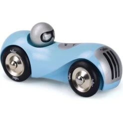 Jouet Petite Voiture Stream LineVilac® Bleu Turquoise 18cm - Jouets En Bois