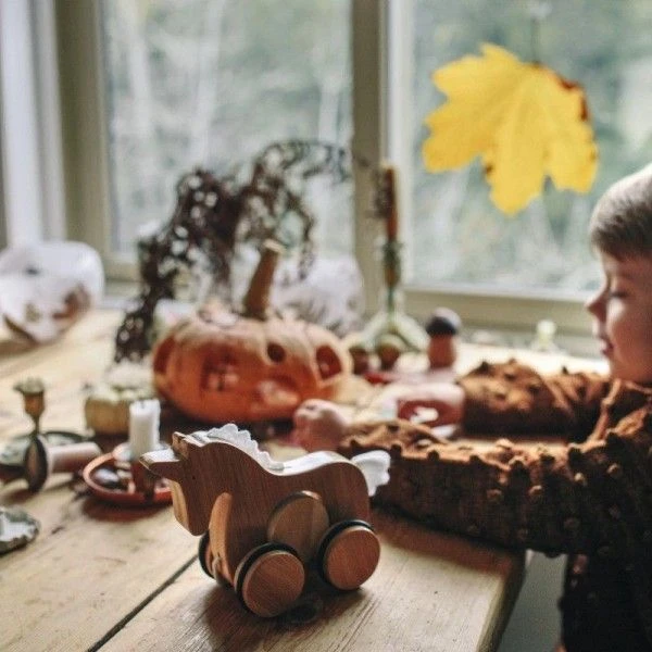 Jouets En Bois à Tirer Licorne Kinderfeets® - Jouets En Bois 7 Jouets En Bois à Tirer Licorne Kinderfeets® - Jouets En Bois – Image 5