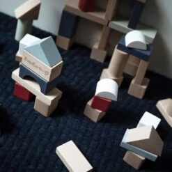 Jouets En Bois 50 Blocs De Construction Lifestyle EverEarth® - Jouets Bois -Bois Jouets Magasin jouets en bois blocs de construction lifestyle everearth jouets bois 3
