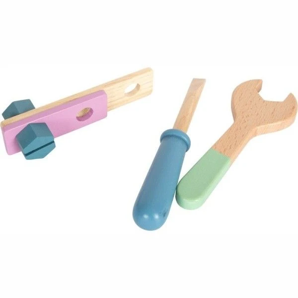 Jouets En Bois Boite à Outils 2 En 1 Nordic Avec Outils Small Foot By Legler® - Jouets Bricolage 9 Jouets En Bois Boite à Outils 2 En 1 Nordic Avec Outils Small Foot By Legler® - Jouets Bricolage – Image 7
