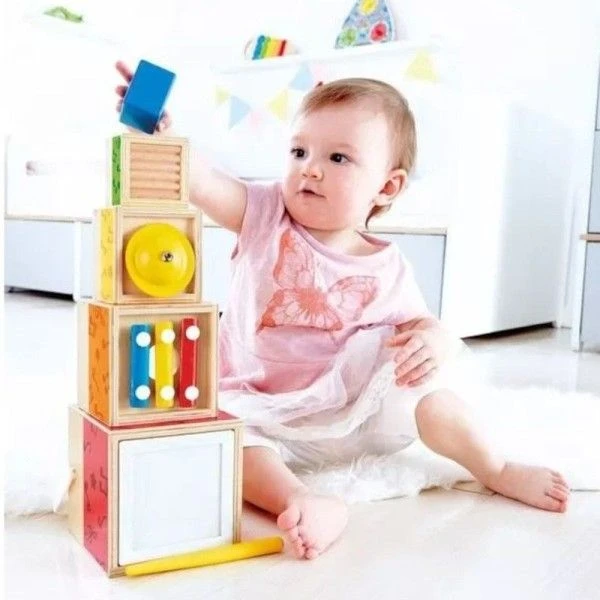 Jouets En Bois Boites Musicales Gigognes Hape® - Jouets Musical En Bois 7 Jouets En Bois Boites Musicales Gigognes Hape® - Jouets Musical En Bois – Image 5