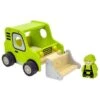 Jouets En Bois Bulldozer VertI'm Toy® - Chargeur En Bois