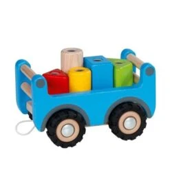 Jouets En Bois Camion Grue Avec Remorque Goki® - Jouets En Bois -Bois Jouets Magasin jouets en bois camion grue remorque goki jouets en bois 3