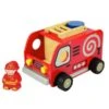 Jouets En Bois Camion Pompiers I'm Toy® - Camion En Bois