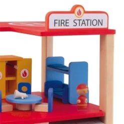 Jouets En Bois Caserne De Pompier Sevi 1831- Jouets Pompiers -Bois Jouets Magasin jouets en bois caserne de pompier sevi 1831 jouets pompiers 2