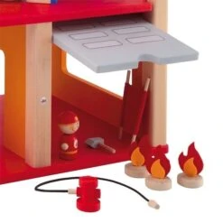 Jouets En Bois Caserne De Pompier Sevi 1831- Jouets Pompiers -Bois Jouets Magasin jouets en bois caserne de pompier sevi 1831 jouets pompiers 4
