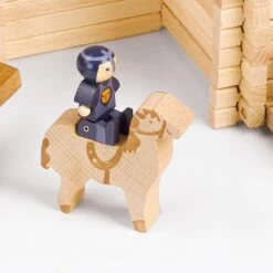 Jouets En Bois Château Fort En Rondins 300pcsJeujura® | Ref: 8026 - Jouets De Construction -Bois Jouets Magasin jouets en bois chateau fort en rondins 300pcs jeujura ref 8026 jouets de construction 11