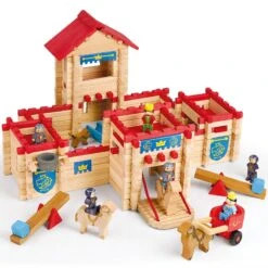 Jouets En Bois Château Fort En Rondins 300pcsJeujura® | Ref: 8026 - Jouets De Construction