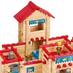 Jouets En Bois Château Fort En Rondins 300pcsJeujura® | Ref: 8026 - Jouets De Construction -Bois Jouets Magasin jouets en bois chateau fort en rondins 300pcs jeujura ref 8026 jouets de construction 9