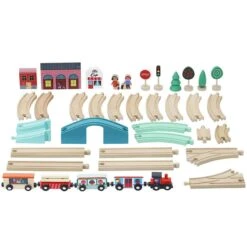 Jouets En Bois Circuit De Train Grand Express Ingela P.Arrhenius Vilac® - Train En Bois -Bois Jouets Magasin jouets en bois circuit de train grand express ingela parrhenius vilac train en bois 4