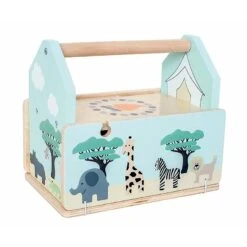Jouets En Bois Coffret Circuit De Petites Voitures Safari Jabadabado® - Jeux Bois Enfants -Bois Jouets Magasin jouets en bois coffret circuit de petites voitures safari jabadabado jeux bois enfants 1