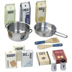 Jouets En Bois Dinette Cuisine Cuistot Moutarde Vilac® - Jouets Dinette -Bois Jouets Magasin jouets en bois dinette cuisine cuistot moutarde vilac jouets dinette 4