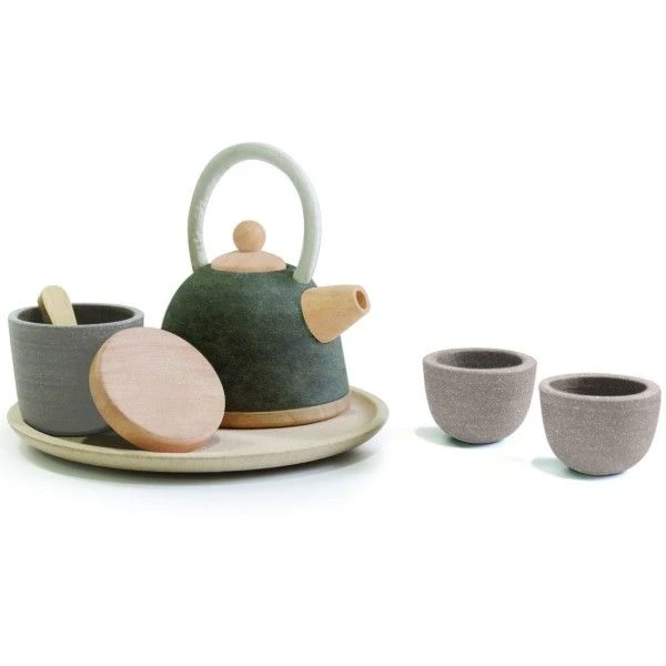Jouets En Bois Dinette Service à Thé Exotique Plantoys® - Jouet Enfants 3 Jouets En Bois Dinette Service à Thé Exotique Plantoys® - Jouet Enfants