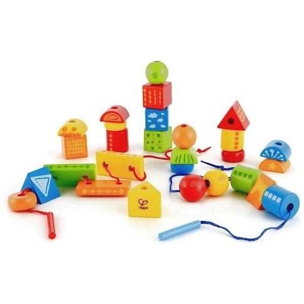 Jouets En Bois 32 Formes à Enfiler Hape® - Jouets En Bois 3 Ans Hape® 3 Jouets En Bois 32 Formes à Enfiler Hape® - Jouets En Bois 3 Ans Hape®