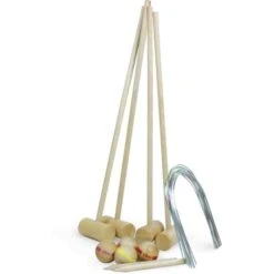 Jouets En Bois Jeu De Croquet Junior 4 Joueurs Vilac®- Jouets En Bois France -Bois Jouets Magasin jouets en bois jeu de croquet junior 4 joueurs vilac jouets en bois france 1
