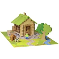 Jeu De Construction Maisonnette En Bois 85 Pièces Jeujura® | Ref: 8095 - Jouets En Bois