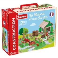 Jouets En Bois La Maison Et Son Jardin 130 Pièces Jeujura® | Ref: 8080 - Jouets De Construction -Bois Jouets Magasin jouets en bois la maison et son jardin 130 pieces jeujura ref 8080 jouets de construction 8