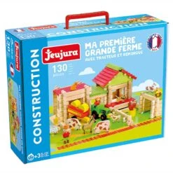 Jouets En Bois Ma Première Grande Ferme 130 Pièces Jeujura® | Ref: 8237 - Jouets De Construction -Bois Jouets Magasin jouets en bois ma premiere grande ferme 130 pieces jeujura ref 8237 jouets de construction 5