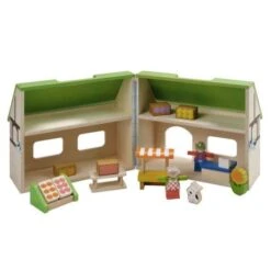 Jouets En Bois Maison De Poupée Magasin Bio EverEarth® - Jouets Imitation -Bois Jouets Magasin jouets en bois maison de poupee magasin bio everearth jouets imitation 2