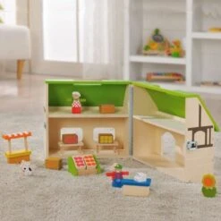 Jouets En Bois Maison De Poupée Magasin Bio EverEarth® - Jouets Imitation -Bois Jouets Magasin jouets en bois maison de poupee magasin bio everearth jouets imitation 5