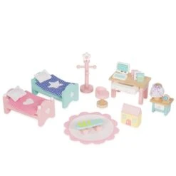 Jouets En Bois Maison De Poupées Chambre D'enfants Daisylane Le Toy Van® - Meubles -Bois Jouets Magasin jouets en bois maison de poupees chambre d enfants daisylane le toy van meubles poupees 1