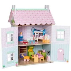 Jouets En Bois Maison De Poupées Meublée Sweatheart Cottage Le Toy Van® - Maison De Poupées -Bois Jouets Magasin jouets en bois maison de poupees meublee sweatheart cottage le toy van 1