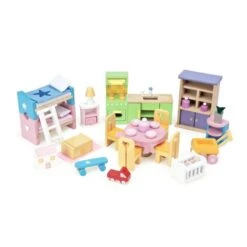 Jouets En Bois Maison De Poupées Meublée Sweatheart Cottage Le Toy Van® - Maison De Poupées -Bois Jouets Magasin jouets en bois maison de poupees meublee sweatheart cottage le toy van 3