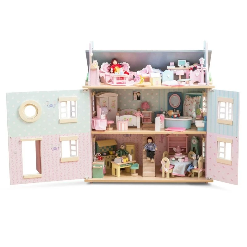 Jouets En Bois Maison De Poupées Non Meublée Bay Tree - Jouets Le Toy Van® 6 Jouets En Bois Maison De Poupées Non Meublée Bay Tree - Jouets Le Toy Van® – Image 4