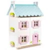 Jouets En Bois Maison De Poupées Victorienne Meublée Blue Bird Cottage Le Toy Van® - Jouets Imitation -Bois Jouets Magasin jouets en bois maison de poupees victorienne meublee blue bird cottage le toy van
