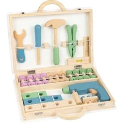 Jouets En Bois Mallette à Outils Nordic Avec Outils Small Foot By Legler® - Jouets Bricolage