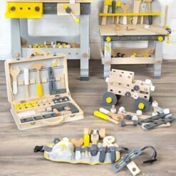 Jouets En Bois Maxi établi De Bricolage Miniwob Avec Outils Small Foot By Legler® - Jouets Bricolage -Bois Jouets Magasin jouets en bois maxi etabli de bricolage miniwob avec outils small foot by legler jouets bricolage 5