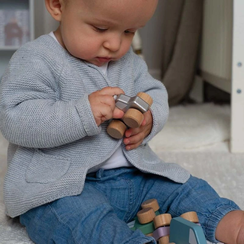 Jouets En Bois Mes Premières Voitures Jabadabado® - Jouet Bois Bébés 6 Jouets En Bois Mes Premières Voitures Jabadabado® - Jouet Bois Bébés – Image 4