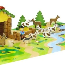 Jouets En Bois Mon Premier Chalet Dans La Montagne 65 Pièces Jeujura® | Ref: 8235 - Jouets De Construction -Bois Jouets Magasin jouets en bois mon premier chalet dans la montagne 65 pieces jeujura ref 8235 jouets de construction 2