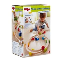 Jouets En Bois 'Mon Premier Toboggan à Billes' HABA® - Jouet Circuit Billes -Bois Jouets Magasin jouets en bois mon premier toboggan a billes haba jouet circuit billes 2