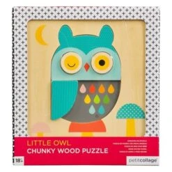 Jouets En Bois Puzzle Hibou PetitCollage® - Jouets En Bois Petit Collage® -Bois Jouets Magasin jouets en bois puzzle hibou petitcollage jouets en bois petit collage 3