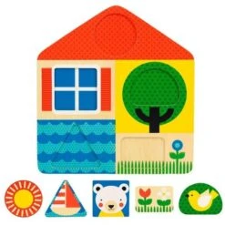 Jouets En Bois Puzzle Jour & Nuit PetitCollage® - Jouets En Bois Petit Collage® -Bois Jouets Magasin jouets en bois puzzle jour nuit petitcollage jouets en bois petit collage 1