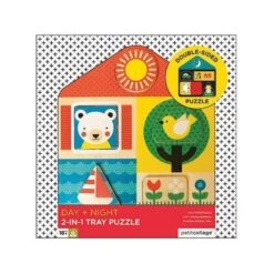 Jouets En Bois Puzzle Jour & Nuit PetitCollage® - Jouets En Bois Petit Collage® -Bois Jouets Magasin jouets en bois puzzle jour nuit petitcollage jouets en bois petit collage 6