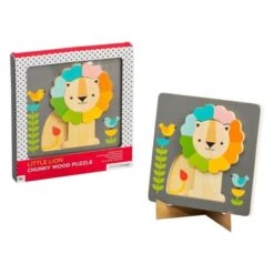 Jouets En Bois Puzzle Lion PetitCollage® - Jouets En Bois Petit Collage® -Bois Jouets Magasin jouets en bois puzzle lion petitcollage jouets en bois petit collage 2