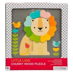Jouets En Bois Puzzle Lion PetitCollage® - Jouets En Bois Petit Collage® -Bois Jouets Magasin jouets en bois puzzle lion petitcollage jouets en bois petit collage 3