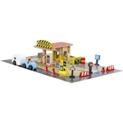 Jouets En Bois Station Service 80 Pcs Jeujura® | Ref: 8221 - Jouets De Construction -Bois Jouets Magasin jouets en bois station service 80 pcs jeujura ref 8221 jouets de construction 3
