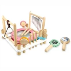 Jouets En Bois Table Musicale Carré Pastel I'm Toy® - Table Musicale Bébé -Bois Jouets Magasin jouets en bois table musicale carre pastel i m toy porteur en bois 2
