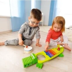 Jouets HABA® Crocodil Musicale- Jouet Musical En Bois -Bois Jouets Magasin jouets haba crocodil musicale jouet musical en bois 1