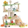 Maison De Poupée En Bois écologique & Durable EverEarth® - Jouets En Bois -Bois Jouets Magasin maison de poupee en bois ecologique durable everearth jouets en bois