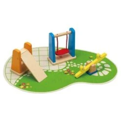 Maison De Poupées Accessoires 'Parc De Jeux' Hape® - Jouets Hape® -Bois Jouets Magasin maison de poupees accessoires parc de jeux hape jouets hape 1