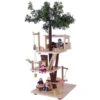 Maison De Poupées En Bois Cabane Dans Les Arbres EverEarth® - Jouets D'éveil -Bois Jouets Magasin maison de poupees en bois cabane dans les arbres everearth jouets d eveil